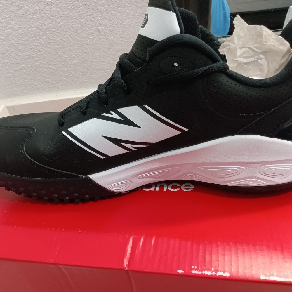 New Balance Kids Black and White Sneakers